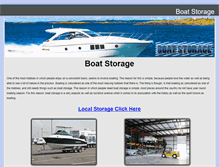 Tablet Screenshot of fullboatstorage.com